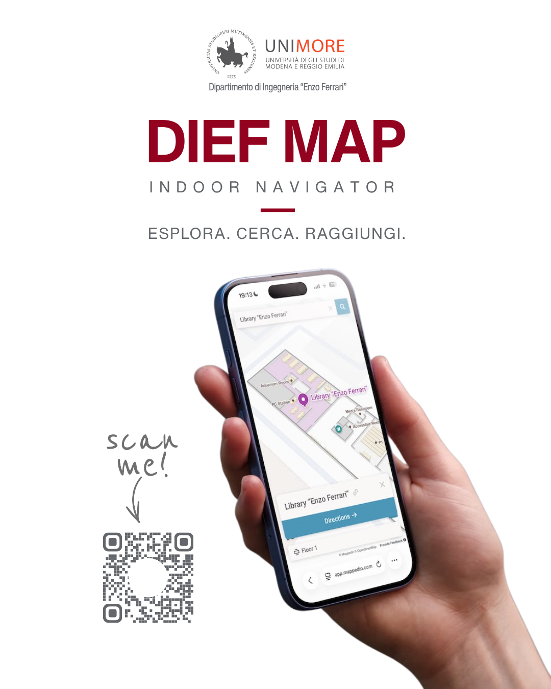 WELCOME TO DIEF. Ti facciamo strada!
