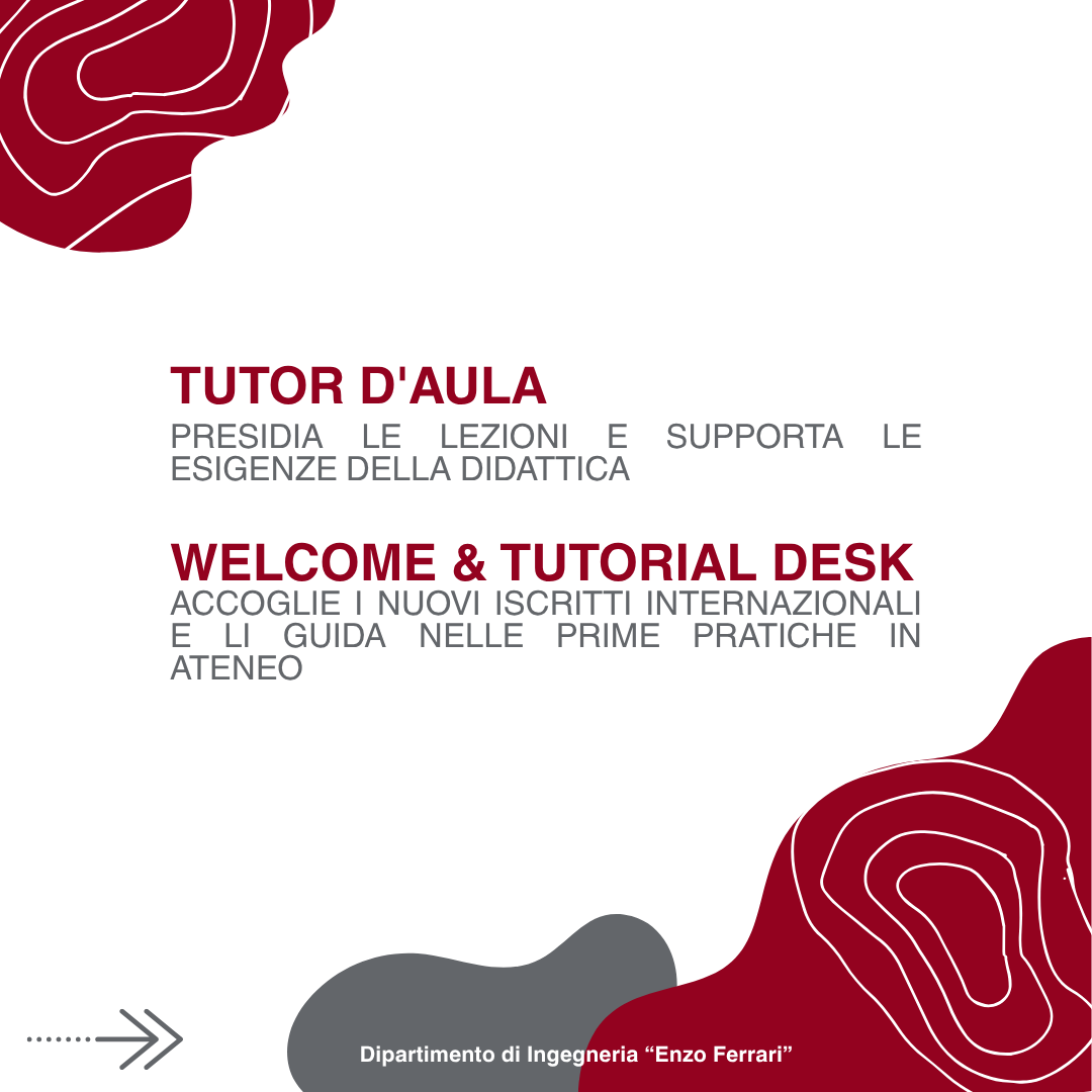 Vuoi diventare Tutor di Ateneo per l'a.a. 2026/27?