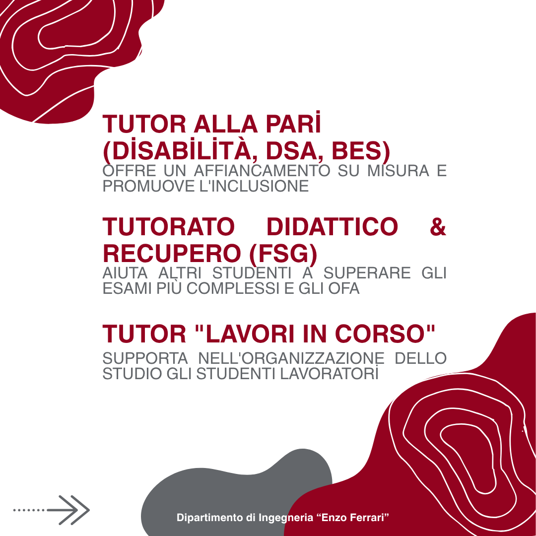 Vuoi diventare Tutor di Ateneo per l'a.a. 2026/27?