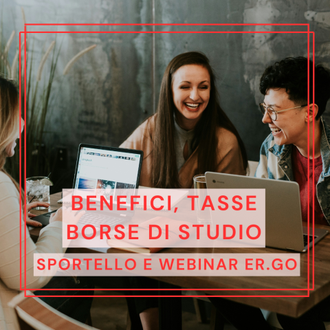 Benefici, tasse e borse di studio: è attivo lo Sportello estivo Er.Go e i Webinar UNIMORE