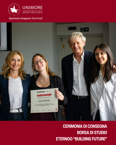 Laura Palmieri è la prima vincitrice della borsa di studio Eternoo "Building Future"