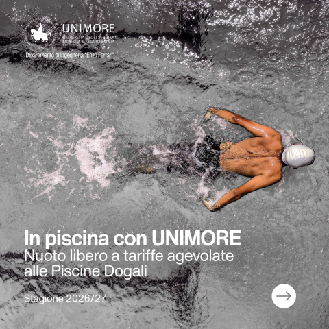 Nuoto libero alle Piscine Dogali: tariffe agevolate per la comunità UNIMORE!