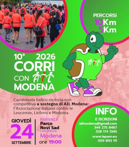 Corri con AIL Modena